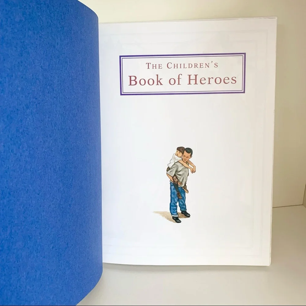 Large hardcover art heroes book
